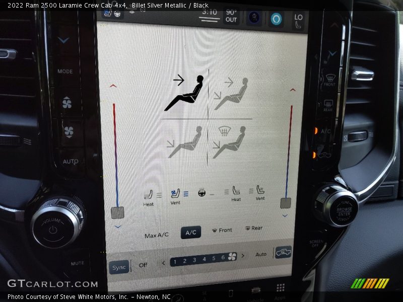 Billet Silver Metallic / Black 2022 Ram 2500 Laramie Crew Cab 4x4