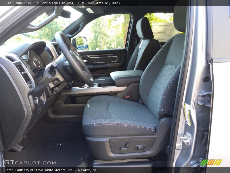  2022 2500 Big Horn Mega Cab 4x4 Black Interior