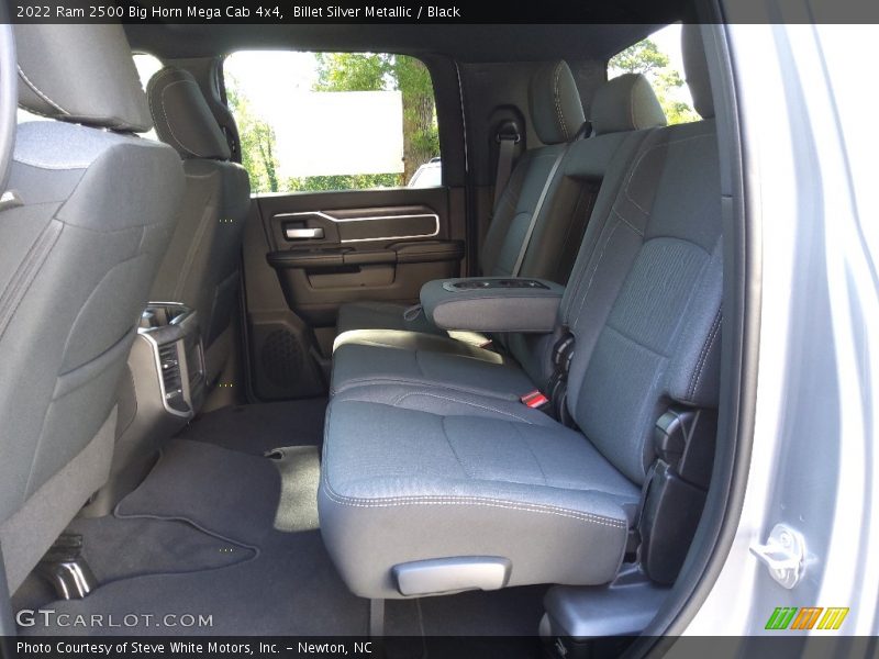 Rear Seat of 2022 2500 Big Horn Mega Cab 4x4