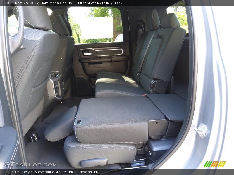 Rear Seat of 2022 2500 Big Horn Mega Cab 4x4