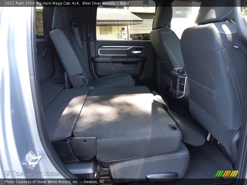 Rear Seat of 2022 2500 Big Horn Mega Cab 4x4