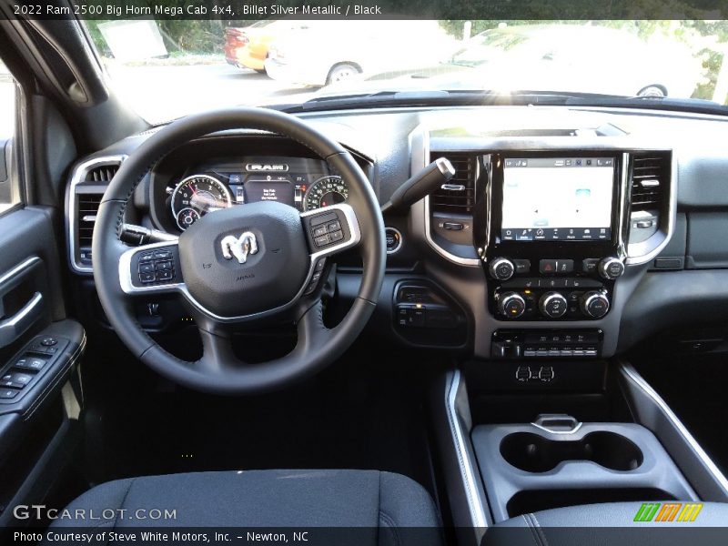 Dashboard of 2022 2500 Big Horn Mega Cab 4x4