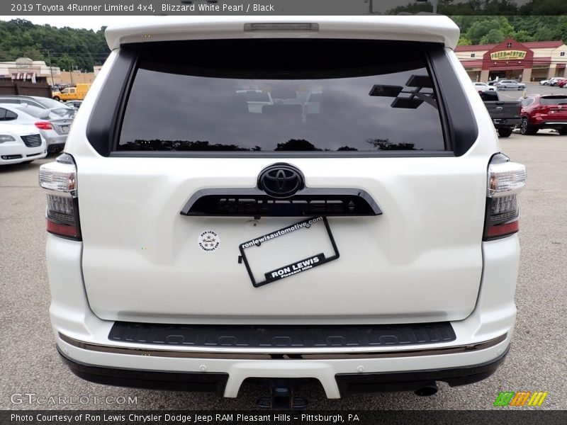 Blizzard White Pearl / Black 2019 Toyota 4Runner Limited 4x4