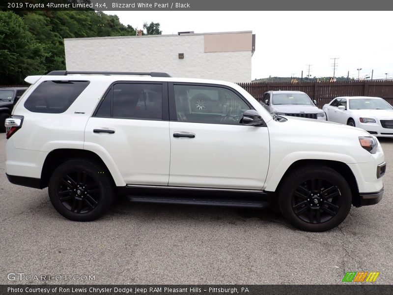 Blizzard White Pearl / Black 2019 Toyota 4Runner Limited 4x4