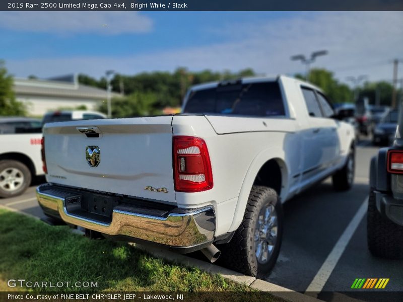 Bright White / Black 2019 Ram 2500 Limited Mega Cab 4x4