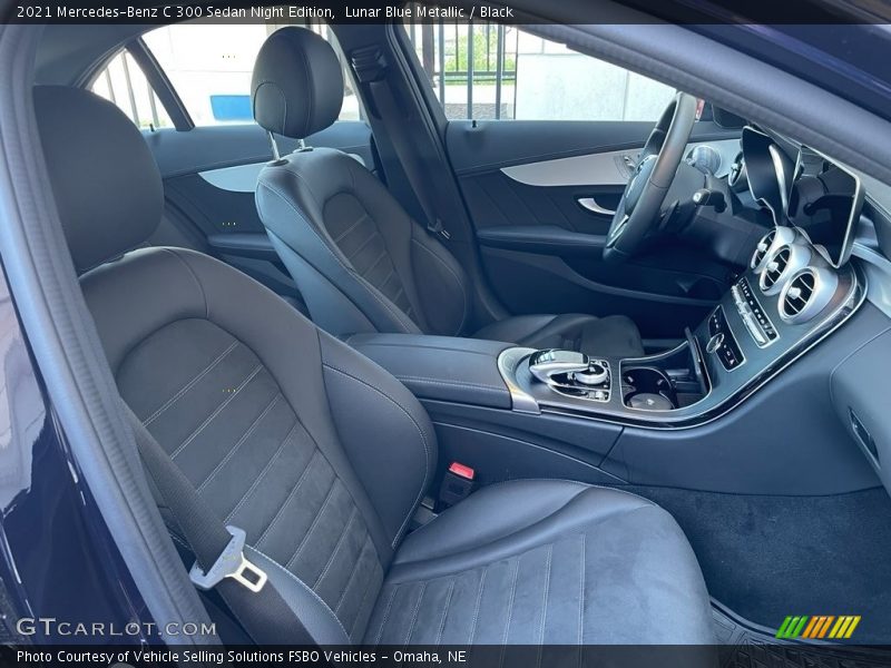 Front Seat of 2021 C 300 Sedan Night Edition