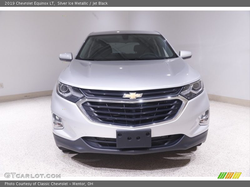 Silver Ice Metallic / Jet Black 2019 Chevrolet Equinox LT