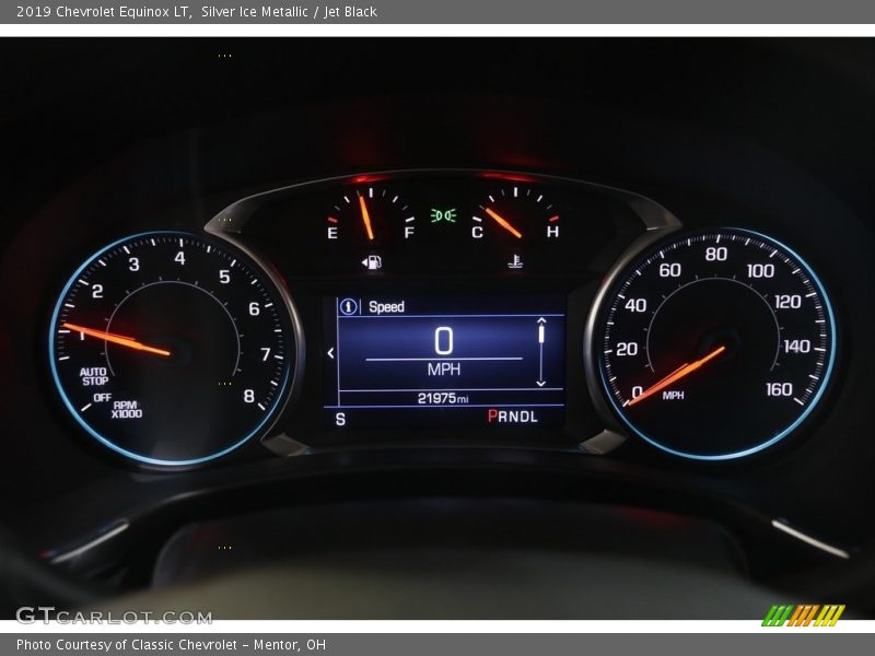 Silver Ice Metallic / Jet Black 2019 Chevrolet Equinox LT