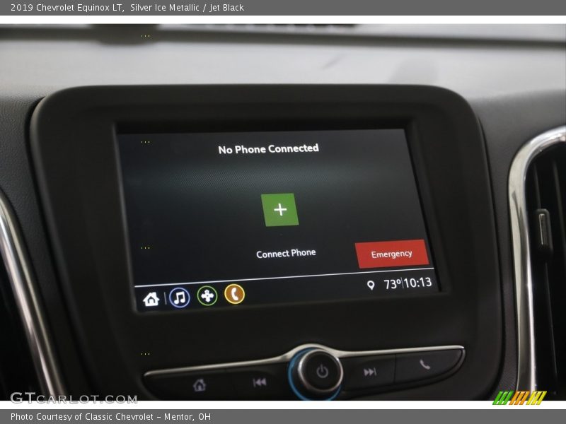 Silver Ice Metallic / Jet Black 2019 Chevrolet Equinox LT
