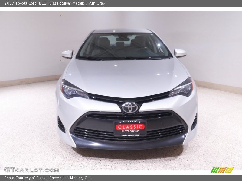 Classic Silver Metalic / Ash Gray 2017 Toyota Corolla LE