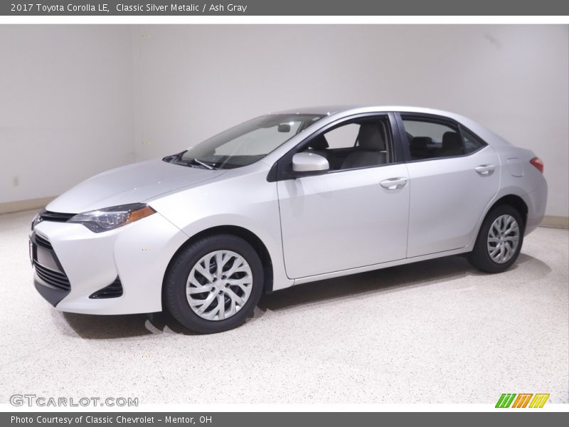 Classic Silver Metalic / Ash Gray 2017 Toyota Corolla LE