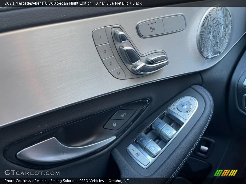 Controls of 2021 C 300 Sedan Night Edition