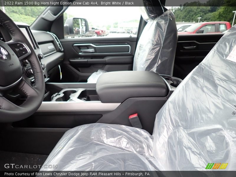 Bright White / Black 2022 Ram 1500 Big Horn Night Edition Crew Cab 4x4