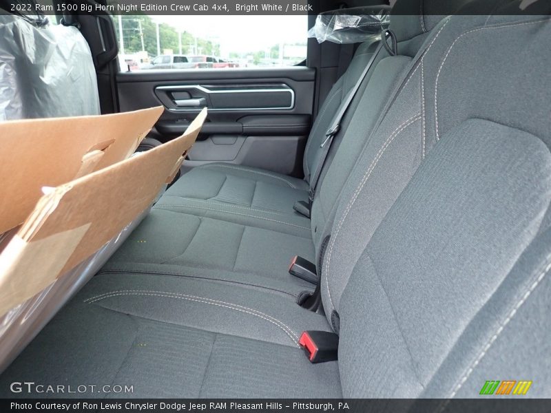 Bright White / Black 2022 Ram 1500 Big Horn Night Edition Crew Cab 4x4