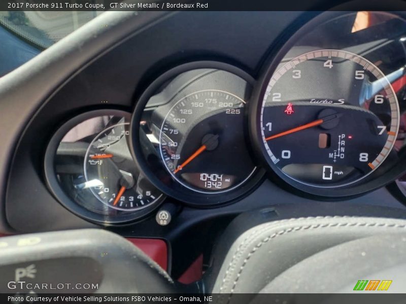  2017 911 Turbo Coupe Turbo Coupe Gauges