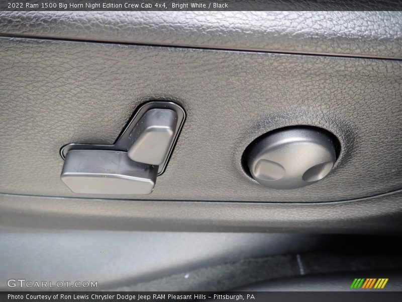Bright White / Black 2022 Ram 1500 Big Horn Night Edition Crew Cab 4x4