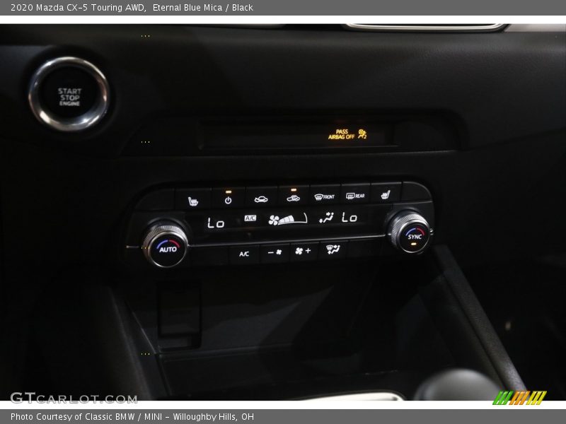 Eternal Blue Mica / Black 2020 Mazda CX-5 Touring AWD