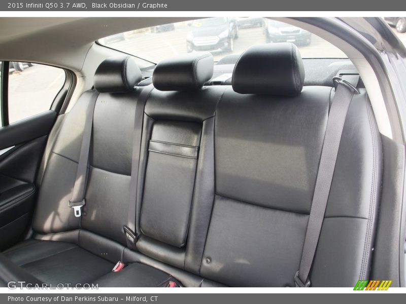 Black Obsidian / Graphite 2015 Infiniti Q50 3.7 AWD