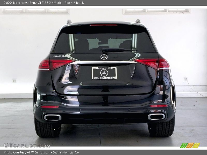 Black / Black 2022 Mercedes-Benz GLE 350 4Matic