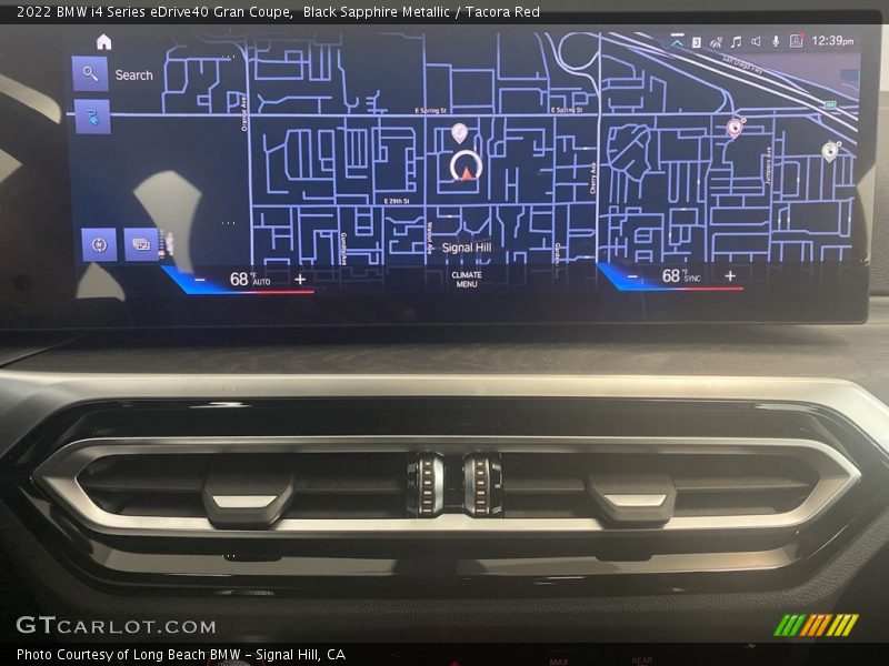 Navigation of 2022 i4 Series eDrive40 Gran Coupe