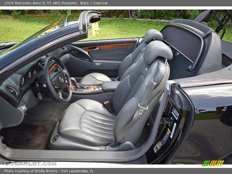 Front Seat of 2004 SL 55 AMG Roadster