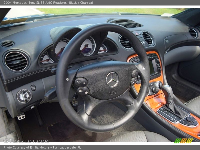  2004 SL 55 AMG Roadster Steering Wheel