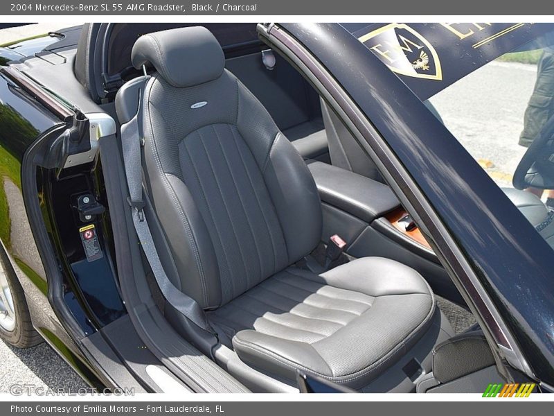 Black / Charcoal 2004 Mercedes-Benz SL 55 AMG Roadster