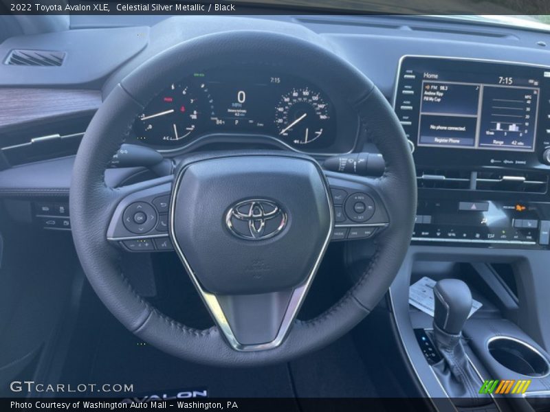 Celestial Silver Metallic / Black 2022 Toyota Avalon XLE