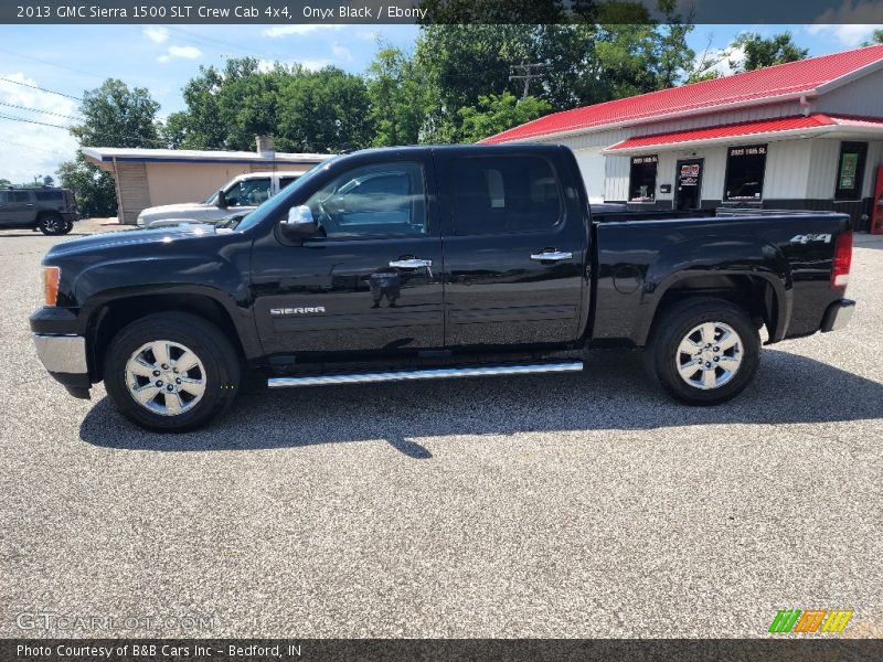 Onyx Black / Ebony 2013 GMC Sierra 1500 SLT Crew Cab 4x4
