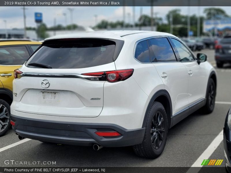 Snowflake White Pearl Mica / Black 2019 Mazda CX-9 Touring AWD
