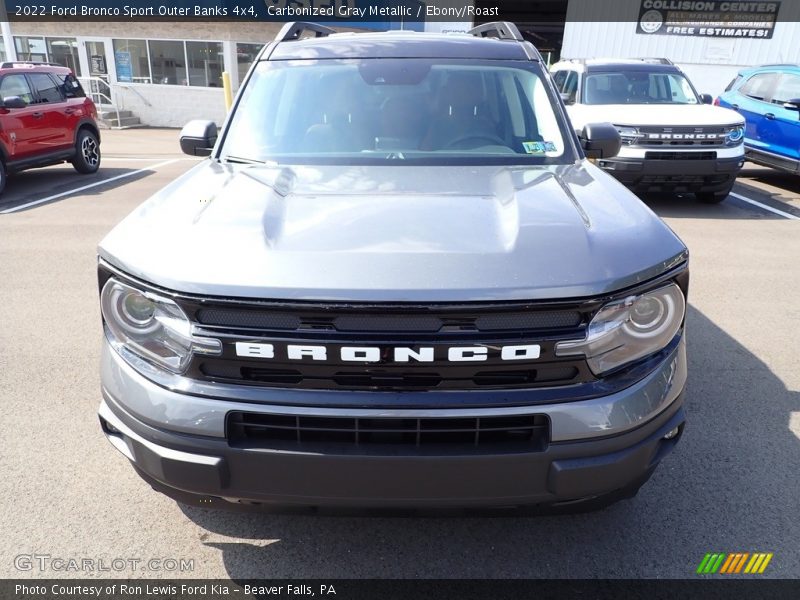 Carbonized Gray Metallic / Ebony/Roast 2022 Ford Bronco Sport Outer Banks 4x4