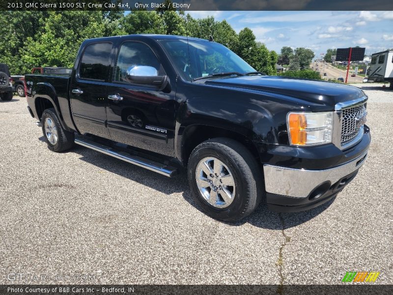 Onyx Black / Ebony 2013 GMC Sierra 1500 SLT Crew Cab 4x4