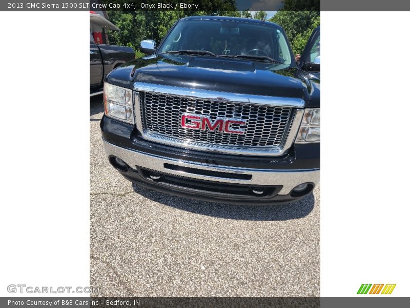 Onyx Black / Ebony 2013 GMC Sierra 1500 SLT Crew Cab 4x4