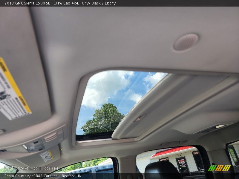 Onyx Black / Ebony 2013 GMC Sierra 1500 SLT Crew Cab 4x4