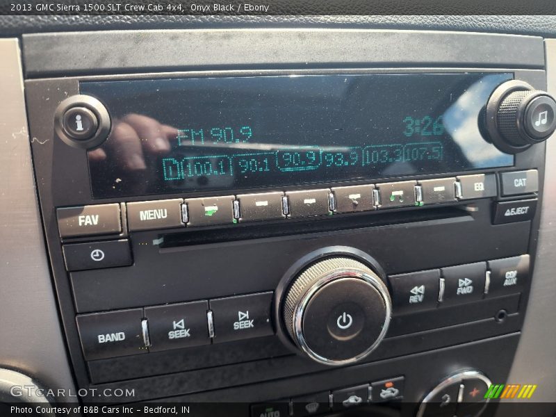 Onyx Black / Ebony 2013 GMC Sierra 1500 SLT Crew Cab 4x4