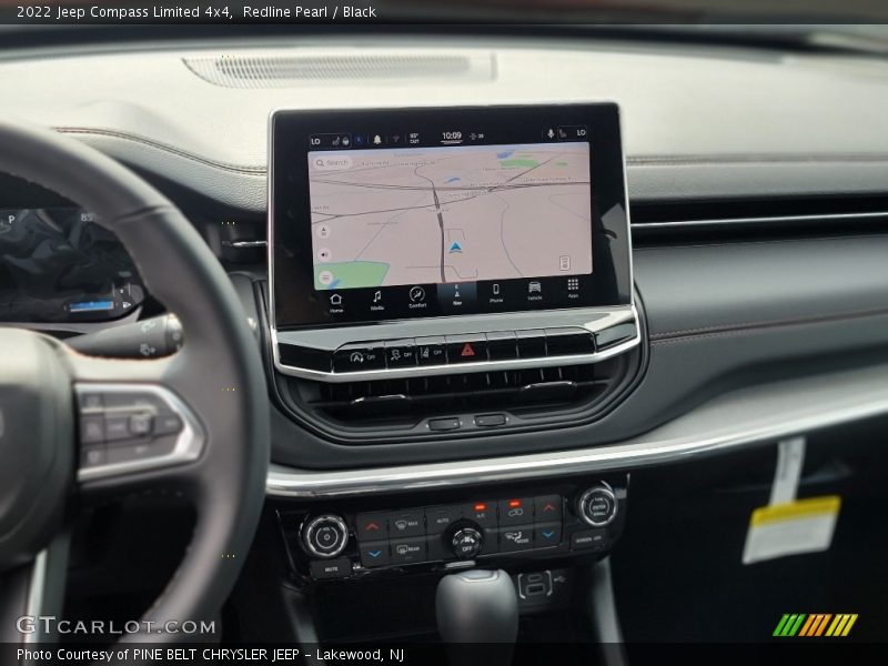Redline Pearl / Black 2022 Jeep Compass Limited 4x4