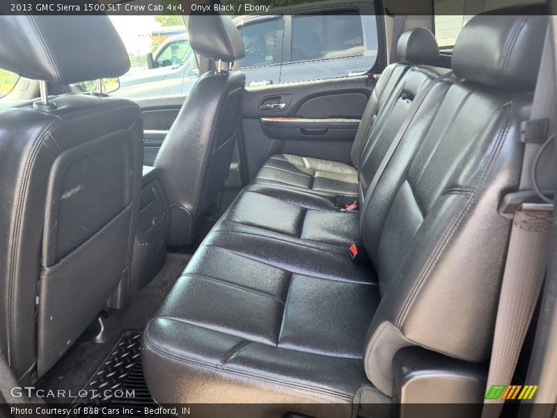 Onyx Black / Ebony 2013 GMC Sierra 1500 SLT Crew Cab 4x4