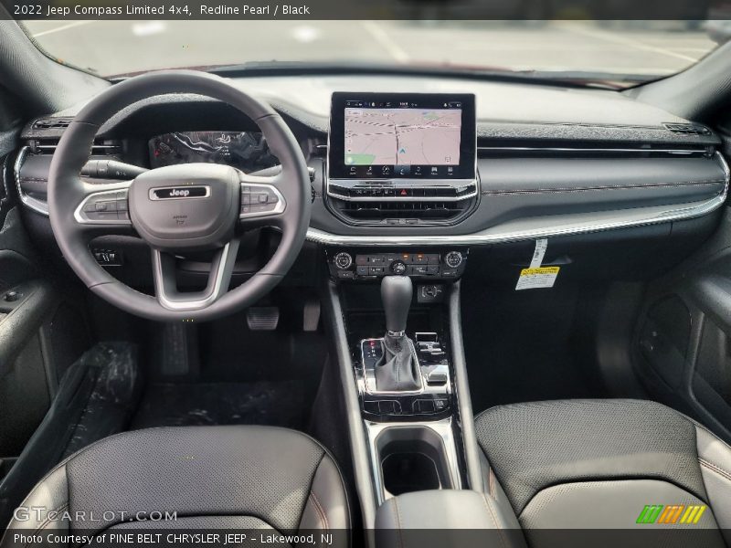 Redline Pearl / Black 2022 Jeep Compass Limited 4x4