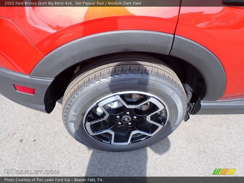 Hot Pepper Red / Medium Dark Slate 2022 Ford Bronco Sport Big Bend 4x4