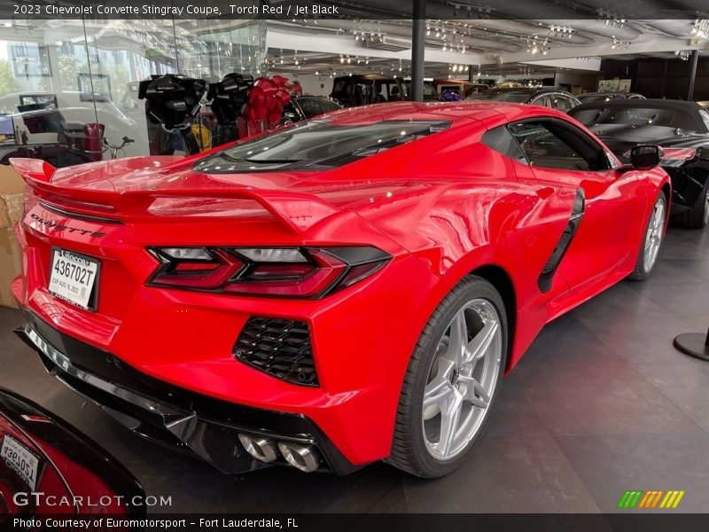 Torch Red / Jet Black 2023 Chevrolet Corvette Stingray Coupe