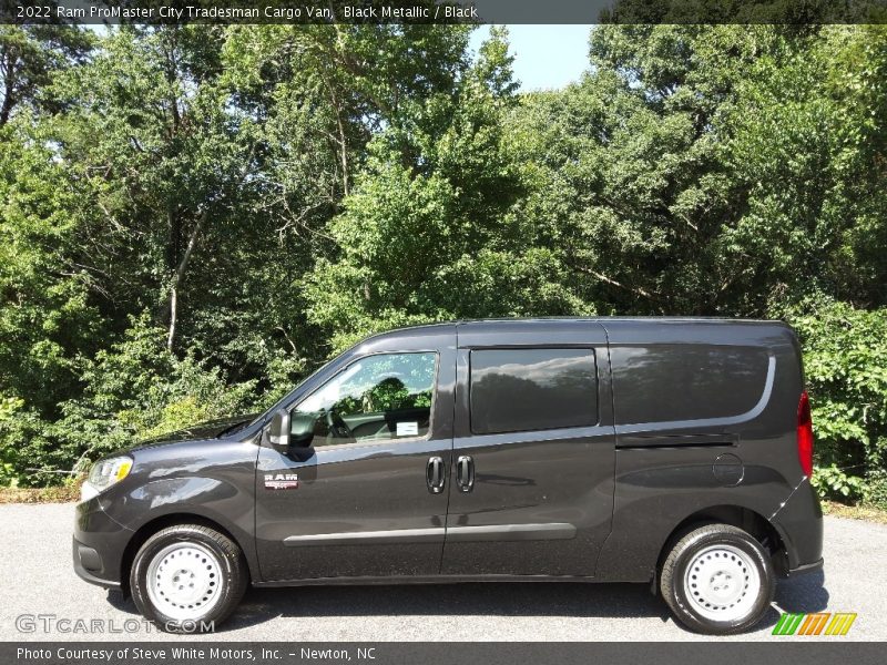  2022 ProMaster City Tradesman Cargo Van Black Metallic
