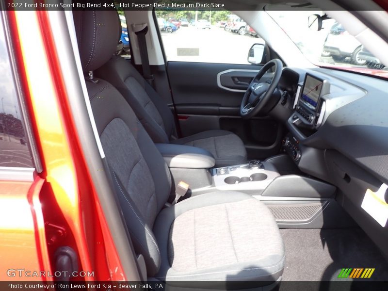 Hot Pepper Red / Medium Dark Slate 2022 Ford Bronco Sport Big Bend 4x4