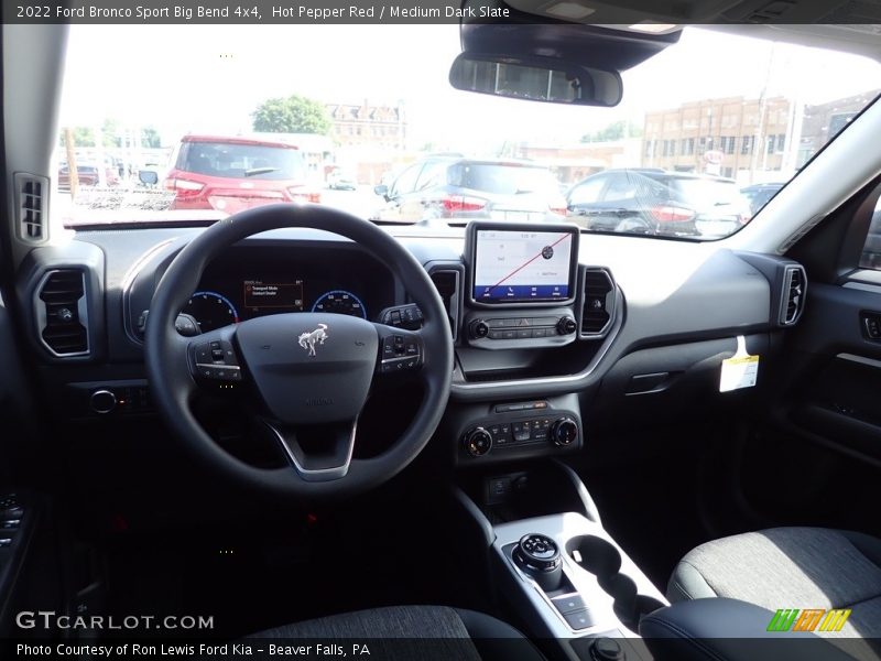 Hot Pepper Red / Medium Dark Slate 2022 Ford Bronco Sport Big Bend 4x4