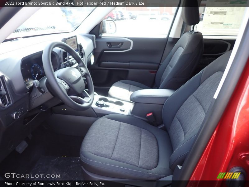 Hot Pepper Red / Medium Dark Slate 2022 Ford Bronco Sport Big Bend 4x4
