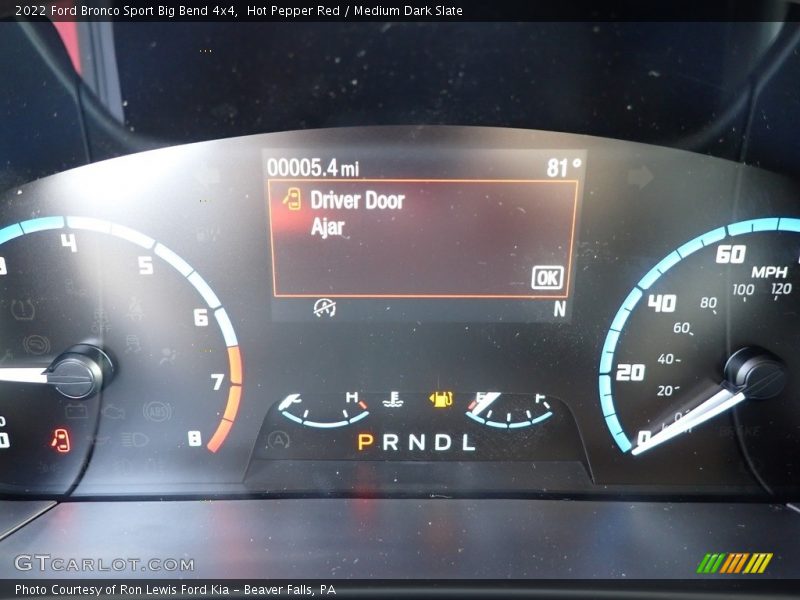 Hot Pepper Red / Medium Dark Slate 2022 Ford Bronco Sport Big Bend 4x4