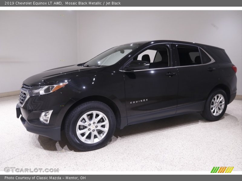 Mosaic Black Metallic / Jet Black 2019 Chevrolet Equinox LT AWD