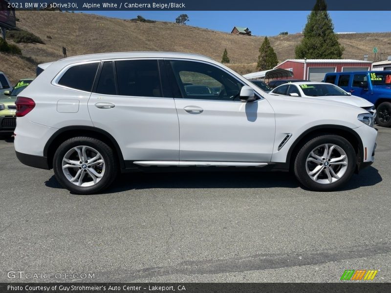  2021 X3 sDrive30i Alpine White