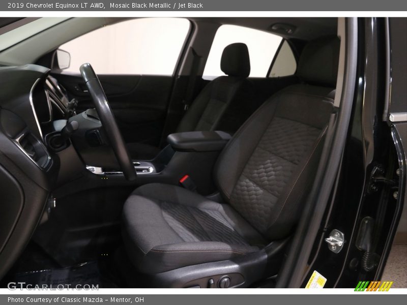 Mosaic Black Metallic / Jet Black 2019 Chevrolet Equinox LT AWD