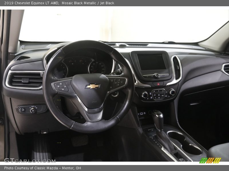 Mosaic Black Metallic / Jet Black 2019 Chevrolet Equinox LT AWD