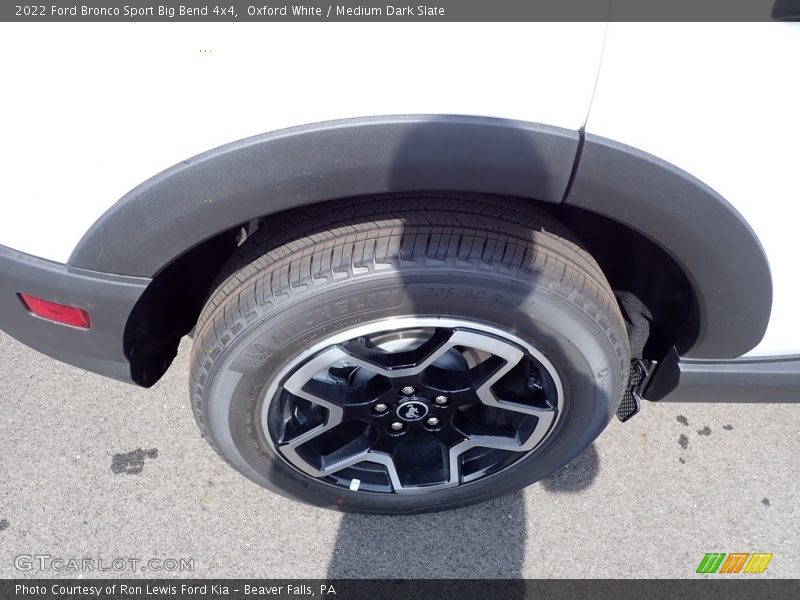 Oxford White / Medium Dark Slate 2022 Ford Bronco Sport Big Bend 4x4